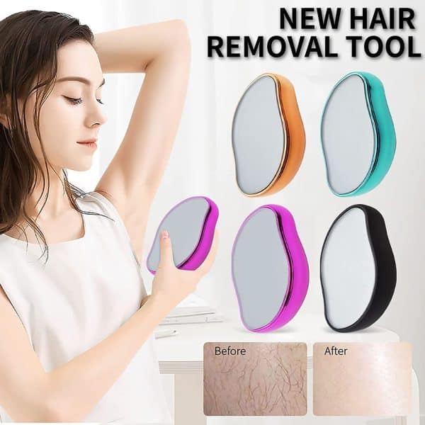 Crystal Hair Eraser Painless Exfoliation Hair Removal