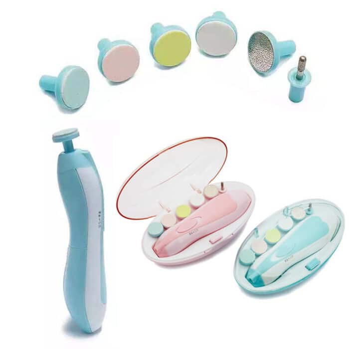 Safe Baby Nail Clipper Set, Electric Baby Nail