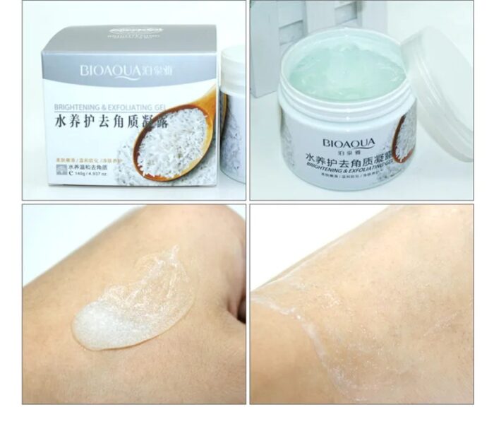 Bioaqua Brightening & Exfoliating Rice Gel Face Scrub