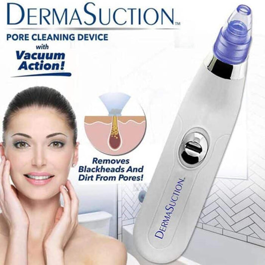 Derma suction Blackhead Remover Vacuum Acne Cleaner Black
